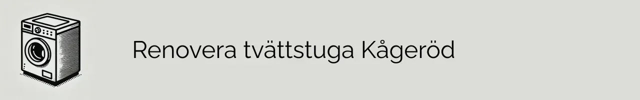 Renovera tvättstuga Kågeröd